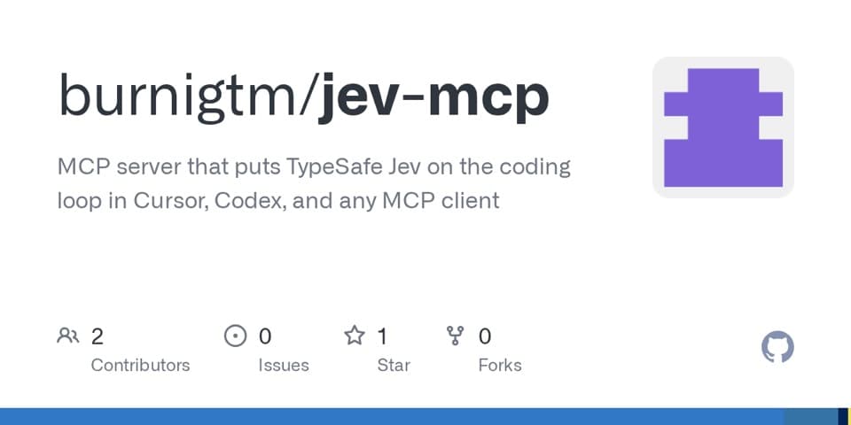 Preview of jev-mcp for coding loops, from its source