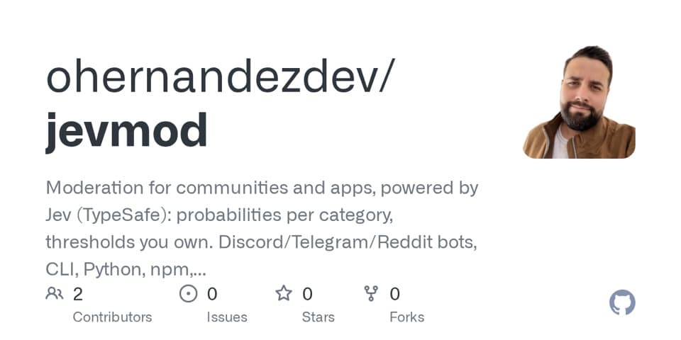 Preview of jevmod, from its source