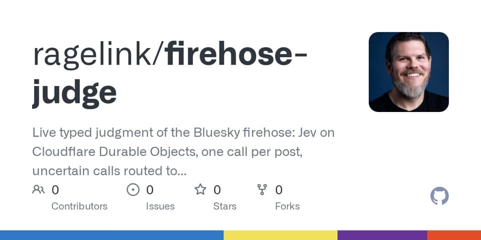 Preview of firehose-judge, from its source