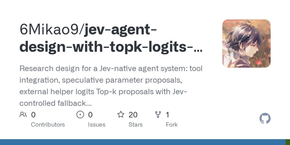 Preview of Jev agent with top-k logits proposals, from its source