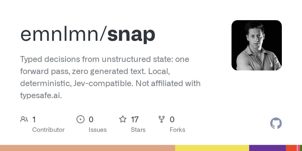 Preview of snap, from its source