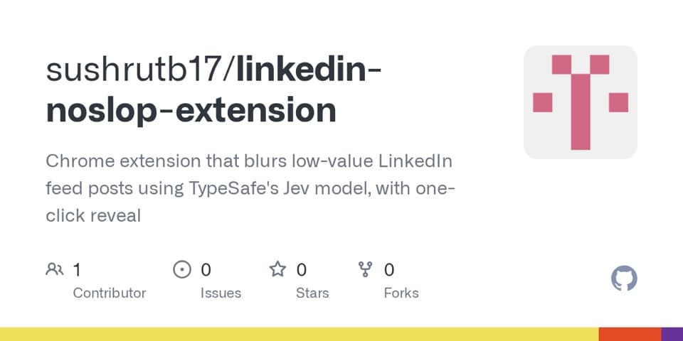 Preview of LinkedIn NoSlop, from its source