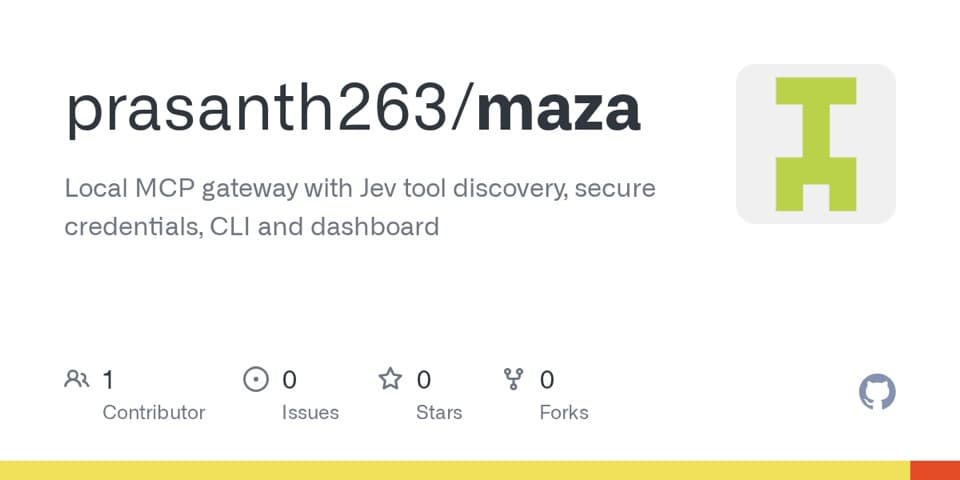 Preview of maza, from its source
