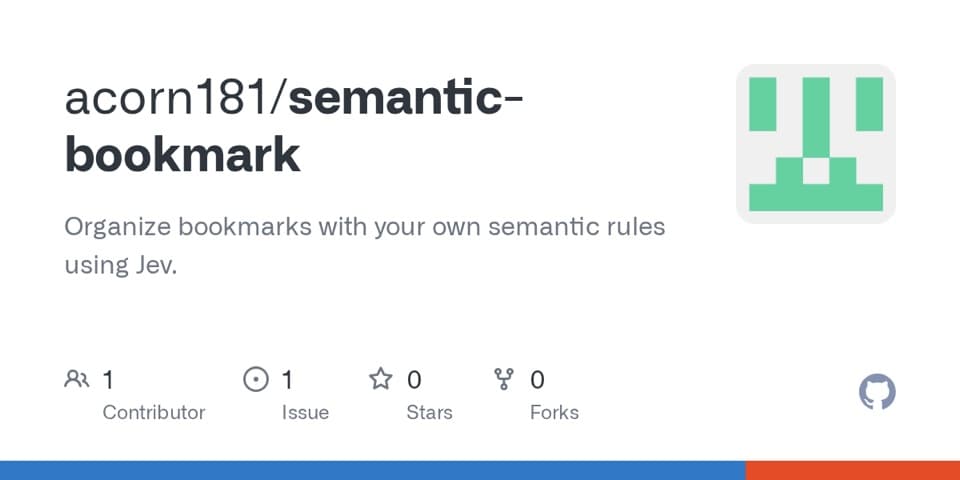 Preview of Semantic Bookmark, from its source