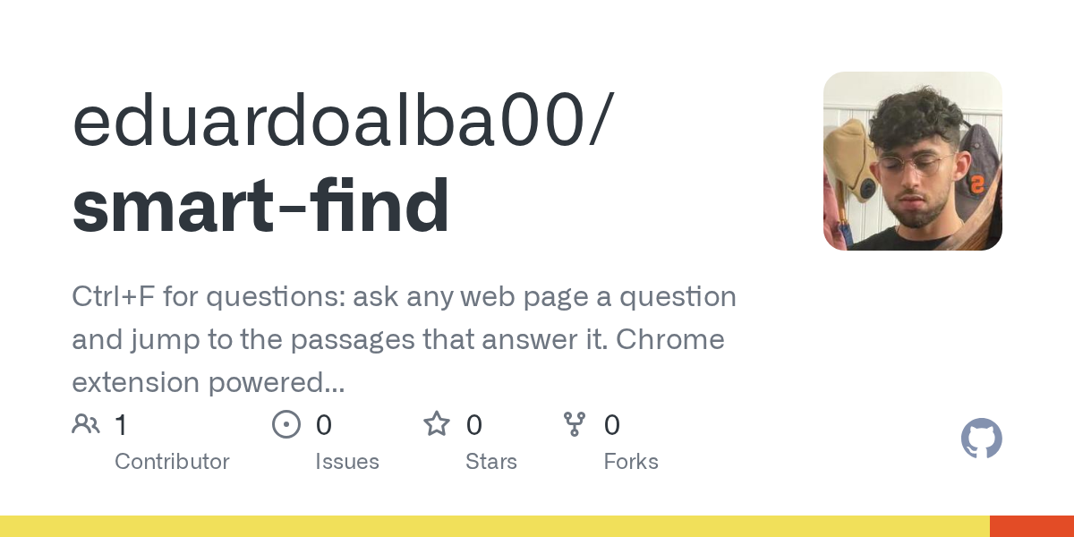 Preview of eduardoalba00/smart-find, from its source
