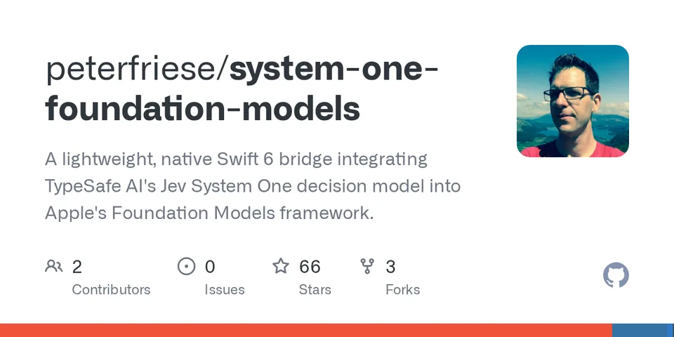 GitHub card for jev-foundation-models