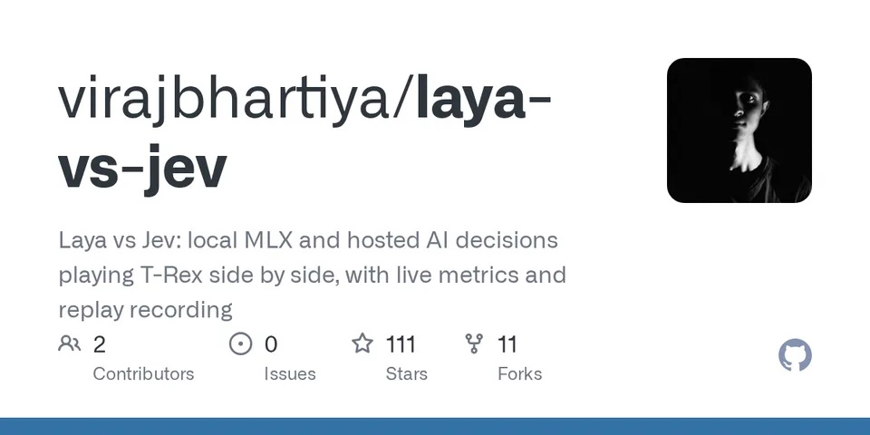 GitHub card for laya-vs-jev